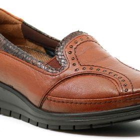 Forelli 25109 Taba Deri Halluks Comfort Kadın Ayakkabı
