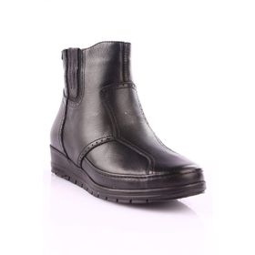 Forelli 25157 Siyah Comfort Fermuarlı Kadın Bot