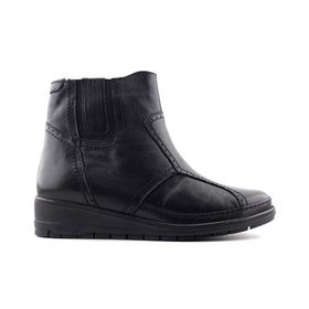 Forelli 25157 Siyah Comfort Fermuarlı Kadın Bot