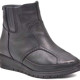 Forelli 25157 Siyah Kürklü Kadın Bot