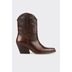Forelli 25652 Kahve Deri Halluks Comfort Kadın Bot