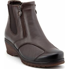 Forelli 25652 Siyah Çift Fermuarlı Comfort Kadın Bot