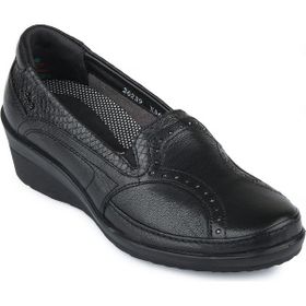 Forelli 26-239 Black Deri Kadın Ayakkabı