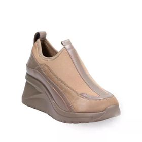 Forelli 27914-G Tansu Kum Deri Comfort Kadın Günlük Ayakkabı