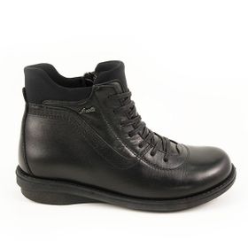 Forelli 28553 Siyah Deri Comfort Kadın Bot