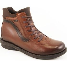 Forelli 28553 Taba Deri Comfort Kadın Bot