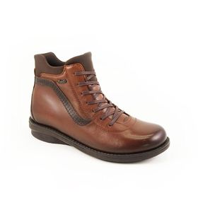 Forelli 28553 Taba Deri Comfort Kadın Bot