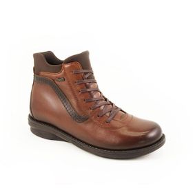 Forelli 28553 Taba Deri Comfort Kadın Bot