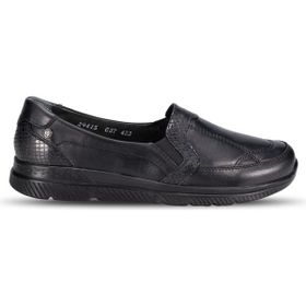 Forelli 29415-G Dılmen Kadın Siyah Deri Ayakkabı