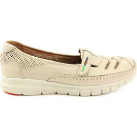 Forelli 29429G Bej Kadın Comfort Ayakkabı