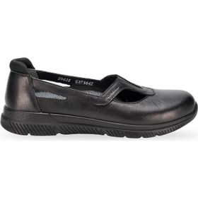Forelli 29435-G Sole Siyah Kadın Hakiki Deri Ayakkabı