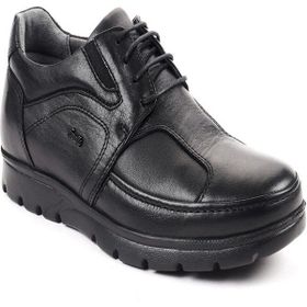 Forelli 32605-H Siyah Hakiki Deri Erkek Ayakkabı