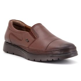 Forelli 40145 Kahve Deri Comfort Erkek Ayakkabı