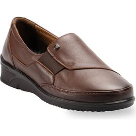 Forelli 48001-G Terte Taba Deri Comfort Kadın Günlük Ayakkabı