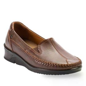 Forelli 48002-G Amelia Taba Deri Comfort Kadın Günlük Ayakkabı