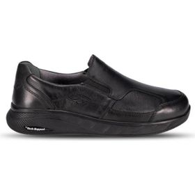 Forelli 49906-K Klark 40/45 Hakiki Deri Anatomik Ultra Comfort Taban Ekstra Geniş Rahat Kalıp Siyah Erkek Günlük Ayakkabı