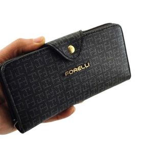 Forelli 4A87 Siyah Kadın Cüzdan