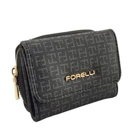 Forelli 4A90 Siyah Portföy Kadın Cüzdan