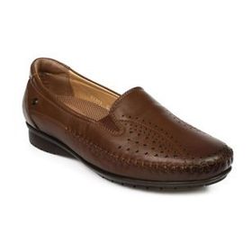Forelli 51301 Z Deri Comfort Siyah Kadın Ayakkabı