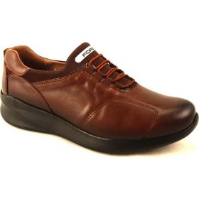 Forelli 54501-G Sandra Taba Kadın Günlük Deri Comfort Ayakkabı