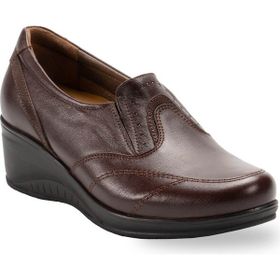 Forelli 57610-G Ruby Deri Kahve Comfort Kadın Günlük Ayakkabı