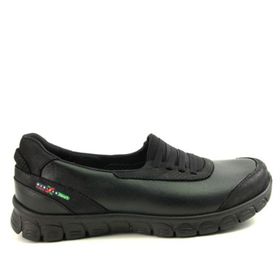Forelli 61007 Siyah Deri Comfort Kadın Ayakkabı