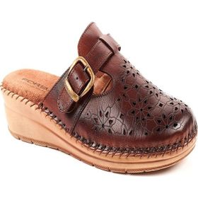 Forelli 80625 Kahverengi Kadın Terlik