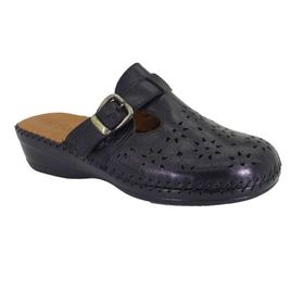 Forelli 80625 Siyah Ortopedik Kadın Terlik