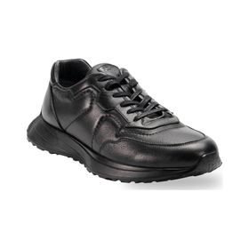 Forelli Bruno 50308-G Siyah Deri Comfort Erkek Günlük Ayakkabı