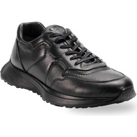 Forelli Bruno 50308-G Siyah Deri Comfort Erkek Günlük Ayakkabı