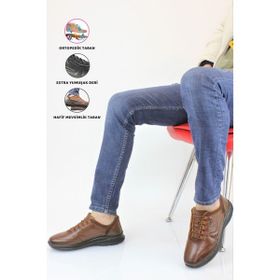 Forelli FE23/MA47906 Taba Hakiki Deri Erkek Klasik Ayakkabı