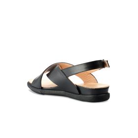 Forelli Fuji-G Siyah Kadın Sandalet