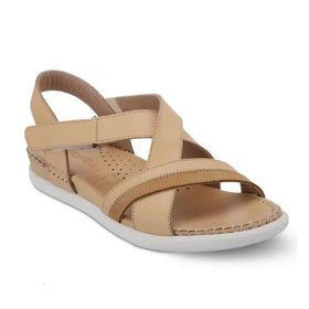 Forelli Ilya 22301 Camel Deri Kadın Sandalet