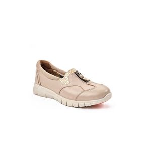 Forelli Lilyum-G Bej Comfort Kadın Ayakkabı