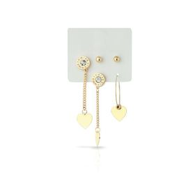 Forentina PS1456 Roma Rakkamlı Küpe Set