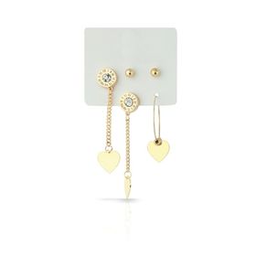 Forentina PS1456 Roma Rakkamlı Küpe Set