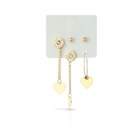 Forentina PS1456 Roma Rakkamlı Küpe Set