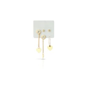Forentina PS1456 Roma Rakkamlı Küpe Set