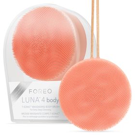 Foreo Luna 4 Body Peach Perfect T-Sonic Masajlı Vücut Fırçası