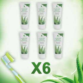 Forever Bright Toothgel Kod.028 Aloe Veralı 6 Adet Diş Macunu