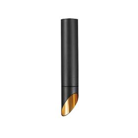 Forlife FL-2256S Gu10 Siyah-Parlak Rose Boş Kasa Boru Tipi Dekoratif Armatür