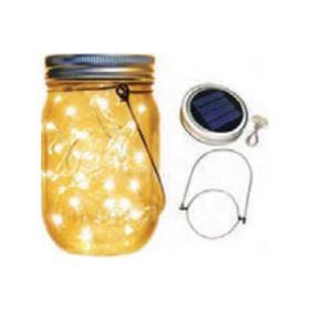 Forlife FL-3236 3W 3200K Günışığı Solar Peri Ledli Dekoratif Kavanoz