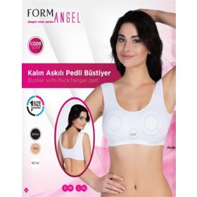 Form Angel 5319 Kalın Askılı Pedli Büstiyer