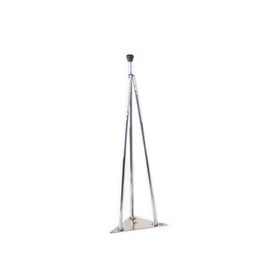 Formaks 42 cm Metal Tel Sehpa Ayak Krom Mobilya Ayağı