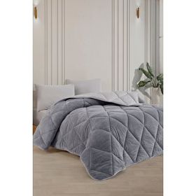 Formeya Çift Kişilik Lüx Gri Çift Taraflı 195x216 195x215 cm Welsoft Yorgan
