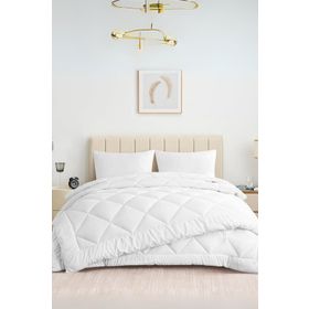 Formeya Tek Kişilik 155x215 cm Beyaz Soft Dört Mevsim Yorgan