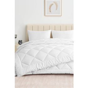 Formeya Tek Kişilik 155x215 cm Beyaz Soft Kışlık Yorgan