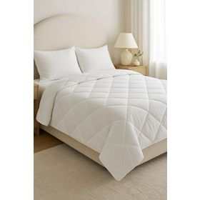 Formeya Tek Kişilik 155x215 cm Beyaz Soft Kışlık Yorgan