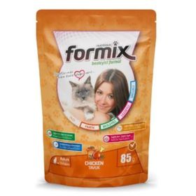 Formix 85 gr Tavuk Etli Jöleli Pouch Yetişkin Kedi Maması