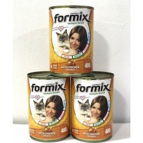 Formix Yetişkin Kedi Tavuklu 3x400 gr Konserve Maması